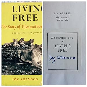 LIVING FREE (Signed by Joy Adamson)