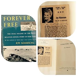 FOREVER FREE (signed by Joy on her tour program affixed to the book)