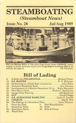 Steamboating: (Steamboat News) Issue No. 28 July/August 1989