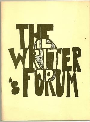 Bild des Verkufers fr THE WRITER'S FORUM zum Verkauf von Charles Agvent,   est. 1987,  ABAA, ILAB