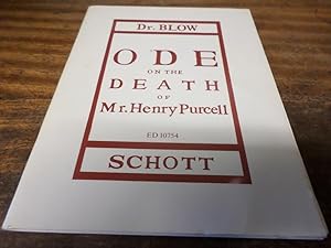 Ode on the Death of Mr Henry Purcell