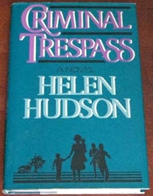 Seller image for Criminal Trespass for sale by Canford Book Corral