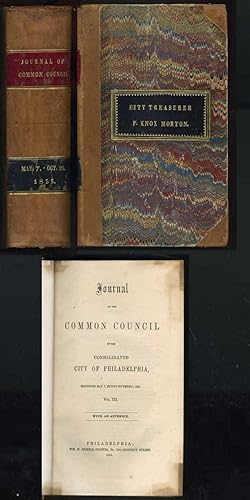 Journal of the Common Council of the Consolidated City of Philadelphia: Beginning May 7, Ending N...