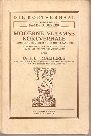 Image du vendeur pour Moderne Vlaamse Kortverhale mis en vente par Snookerybooks