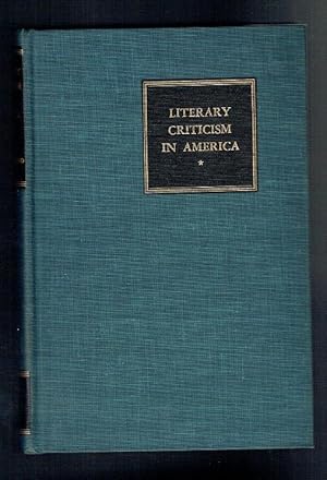 Seller image for Literary Criticism in America (The American Heritage Series) for sale by Sonnets And Symphonies