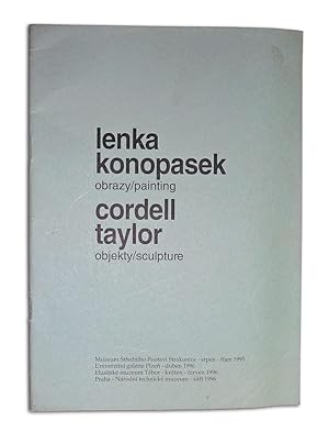 Seller image for Lenka Konopasek (obrazy/painting), Cordell Taylor (objekty, sculpture) for sale by Boyd Used & Rare Books