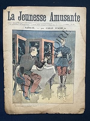 LA JEUNESSE AMUSANTE-N°84-1897-"NAIVETE"-PAR CARAN D'ACHE