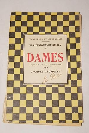 Image du vendeur pour TRAITE COMPLET DU JEU DES DAMES mis en vente par Librairie RAIMOND