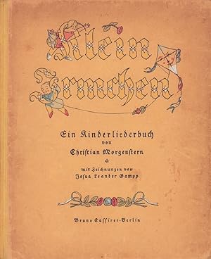 Bild des Verkufers fr Klein Irmchen. Ein Kinderliederbuch von Christian Morgenstern und Josua L. Gampp. (11.-13. Tsd.). zum Verkauf von Antiquariat Reinhold Pabel