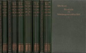Geschichte des Untergangs der antiken Welt. 6 Bde. + Anhangbände zu Bd. 1, 5 u. 6 (von 6) in zusa...