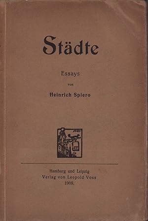 Städte. Essays.