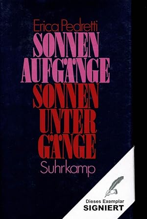 Sonnenaufgänge, Sonnenuntergänge. Erzählungen. (2. Aufl.).