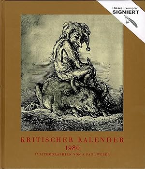Paul Weber Kritischer Kalender 1979 Verlag F Bruckmann KG München A 