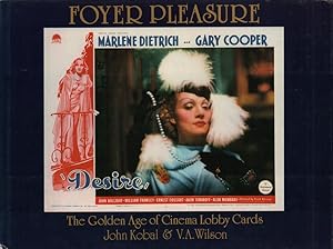 Bild des Verkufers fr Foyer pleasure. The golden age of cinema lobby cards. Foreword by Benny Green. zum Verkauf von Antiquariat Reinhold Pabel