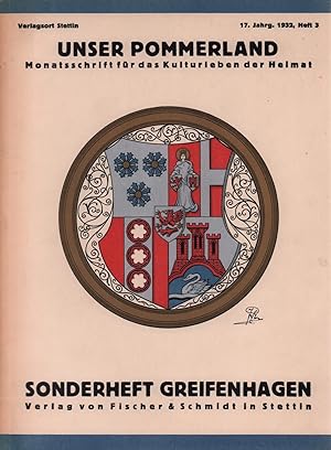 Unser Pommerland. Monatsschrift für das Kulturleben der Heimat. JG. 17, Heft April/Mai): Sonderhe...