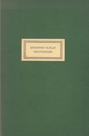 Dichtungen. (Den am 24. u. 25. Sept. 1927 zu Hamburg versammelten Mitgliedern der Gesellschaft de...