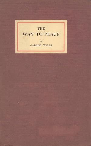The way to peace.