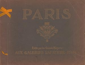 Image du vendeur pour Paris [Umschlagtitel]. Edit par les Grands Magasins aux Galeries Lafayette - Paris. mis en vente par Antiquariat Reinhold Pabel