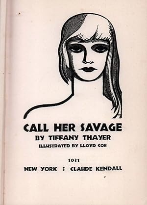 Call her savage. Illustrated by Lloyd Coe.