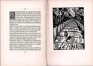 Immagine del venditore per Die Geschichte von Ulenspiegel und Lamme Goedzak und ihren heldenmigen, frhlichen und glorreichen Abenteuern im Lande Flandern und anderwrts. 2 Bde. (= komplett). Deutsch von Karl Wolfskehl. Mit (150 Original-)Holzschnitten von Frans Masereel. [Vorklang: Romain Rolland]. venduto da Antiquariat Reinhold Pabel