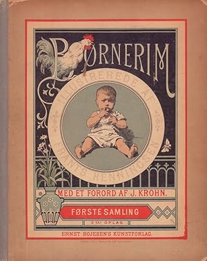 Seller image for Brnerim. Illustrerede af Frants Henningsen. Med et forord af J. Krohn. Frste Samling. 2. Oplag. for sale by Antiquariat Reinhold Pabel