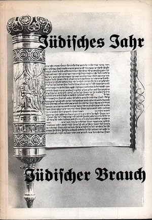 Image du vendeur pour Jdisches Jahr - jdischer Brauch. (Katalog zur) Ausstellung im Landesmuseum Mnster. (Veranstaltet vom Institutum Judaicum Delitzschianum u. der Gesellschaft fr Christlich-Jdische Zusammenarbeit e.V., Mnster). mis en vente par Antiquariat Reinhold Pabel