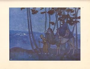 Seller image for Sindbad der Seefahrer. UND: Die Geschichte der Prinzessin von Deryabar. Mit Bildern von Edmund Dulac. 1.-3. Tsd. for sale by Antiquariat Reinhold Pabel