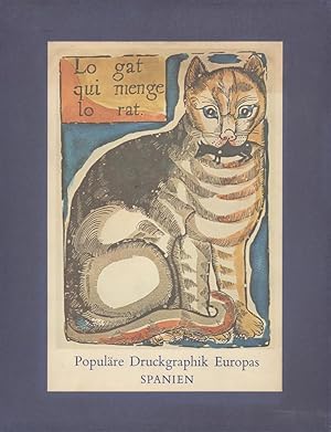 Seller image for Populre Druckgraphik Europas: SPANIEN. Vom 15. bis zum 20. Jahrhundert. (Aus dem Italienischen von Ragni Maria Gschwend). for sale by Antiquariat Reinhold Pabel