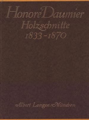 Image du vendeur pour Honor Daumier. Werke TEIL 1 (von 4) apart: Holzschnitte 1833-1870. mis en vente par Antiquariat Reinhold Pabel