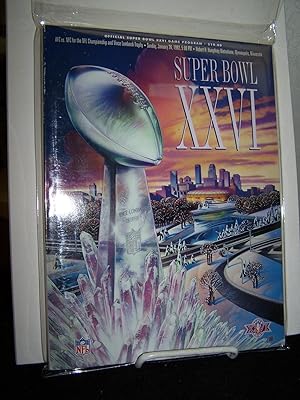Bild des Verkufers fr Super Bowl XXVI. zum Verkauf von Zephyr Books