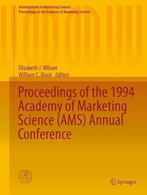 Imagen del vendedor de Proceedings of the 1994 Academy of Marketing Science (AMS) Annual Conference a la venta por AHA-BUCH GmbH