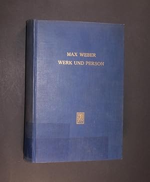 Image du vendeur pour Max Weber. Werk und Person. Dokumente ausgewhlt und kommentiert von Eduard Baumgarten. mis en vente par Antiquariat Kretzer