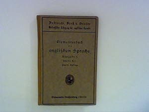 Seller image for Elementarbuch der englischen Sprache : Ausgabe C ; Zweiter Teil for sale by ANTIQUARIAT FRDEBUCH Inh.Michael Simon