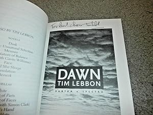 Seller image for DAWN: SIGNED / INSCRIBED US PAPERBACK for sale by Books for Collectors