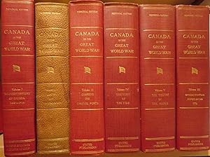 CANADA IN THE GREAT WORLD WAR (MAKERS OF CANADA WAR SERIES) COMPLETE 6-VOLUME SET VOLUME I, II, I...