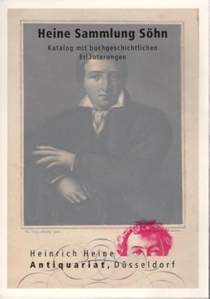 Imagen del vendedor de Heine Sammlung Shn Dokumentationskatalog mit buchgeschichtlichen Erluterungen. a la venta por Heinrich Heine Antiquariat oHG