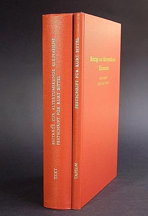 Beiträge zur Altertumskunde Kleinasiens. Festschrift für Kurt Bittel. I. Text; II. Tafeln. [TWO V...