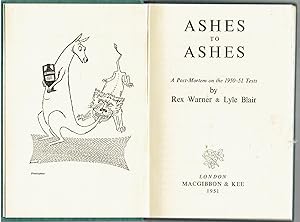 Ashes to Ashes. a Post-Mortem on the 1950-51 Tests.