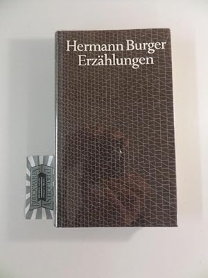 Seller image for Hermann Burger - Erzhlungen. Ausgewhlt von Marcel Reich-Ranicki. for sale by Druckwaren Antiquariat