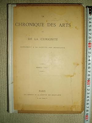 La chronique des arts et de la curiosité : supplément à la Gazette des beaux-arts : Année 1907