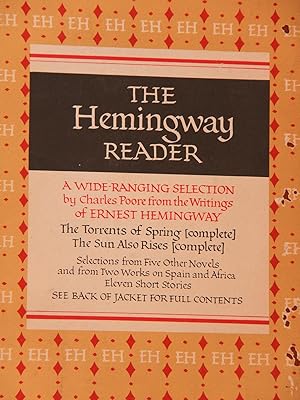 Seller image for The Hemingway Reader Selected with a Foreword and Twelve Brief Prefaces by Charles Poore for sale by Mad Hatter Bookstore