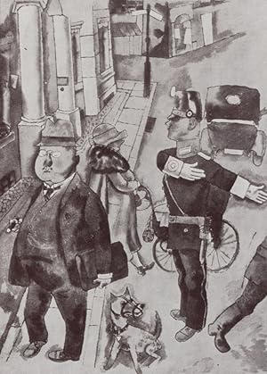 Bild des Verkufers fr Galerie Alfred Flechtheim: Ausstellung George Grosz, 29. Mrz - 24. April 1926 [Verffentlichungen des Kunst-Archivs, Nr. 1] zum Verkauf von ERIC CHAIM KLINE, BOOKSELLER (ABAA ILAB)