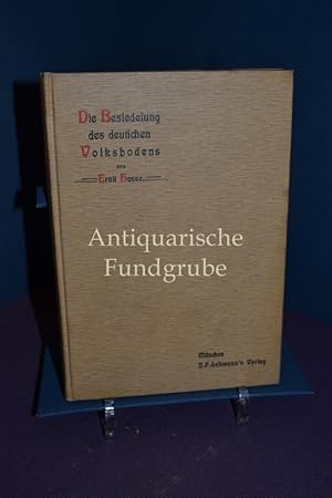 Bild des Verkufers fr Die Besiedelung des deutschen Volksbodens zum Verkauf von Antiquarische Fundgrube e.U.