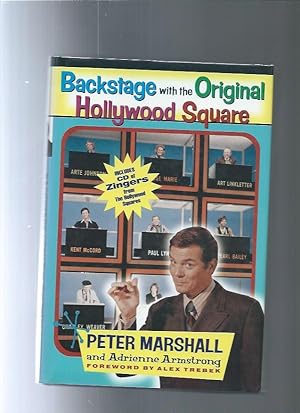 Seller image for BACKSTAGE WITH THE ORIGINAL HOLLYWOOD SQUARE: includes CD of zingers from the show for sale by ODDS & ENDS BOOKS