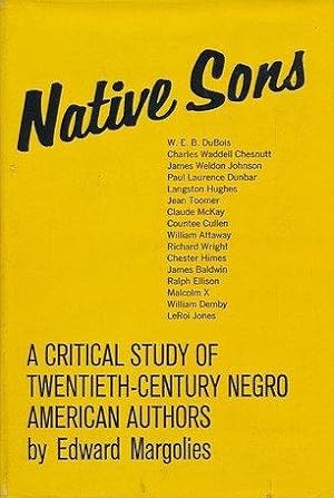 Native Sons: A Critical Study of Twentieth-Century Negro American Authors