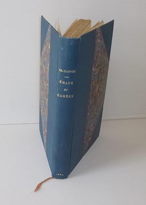 Émaux et camées. Édition définitive avec une eau-forte par J. Jacquemart. Paris. Charpentier. 1884.