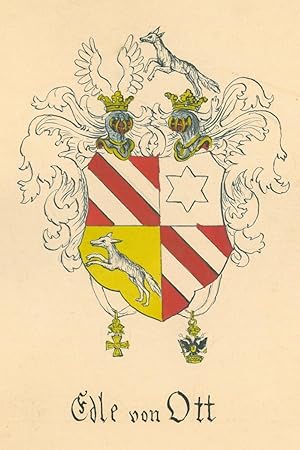 OTT. - Wappen. Familienwappen.