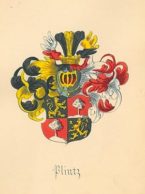 PLINTZ. - Wappen. Familienwappen.