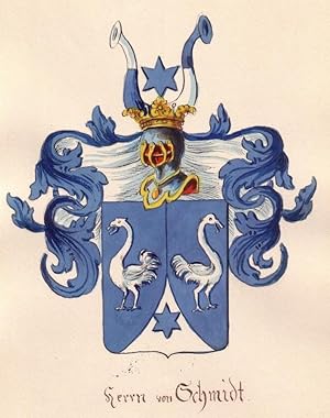 SCHMIDT. - Wappen. Familienwappen.