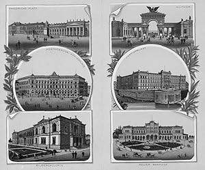 Immagine del venditore per KASSEL. - Cassel und Wilhelmshhe. Leporello in Photolithographie. Mit 26 Ansichten. venduto da Peter Bierl Buch- & Kunstantiquariat Inh.: Andrea Bierl